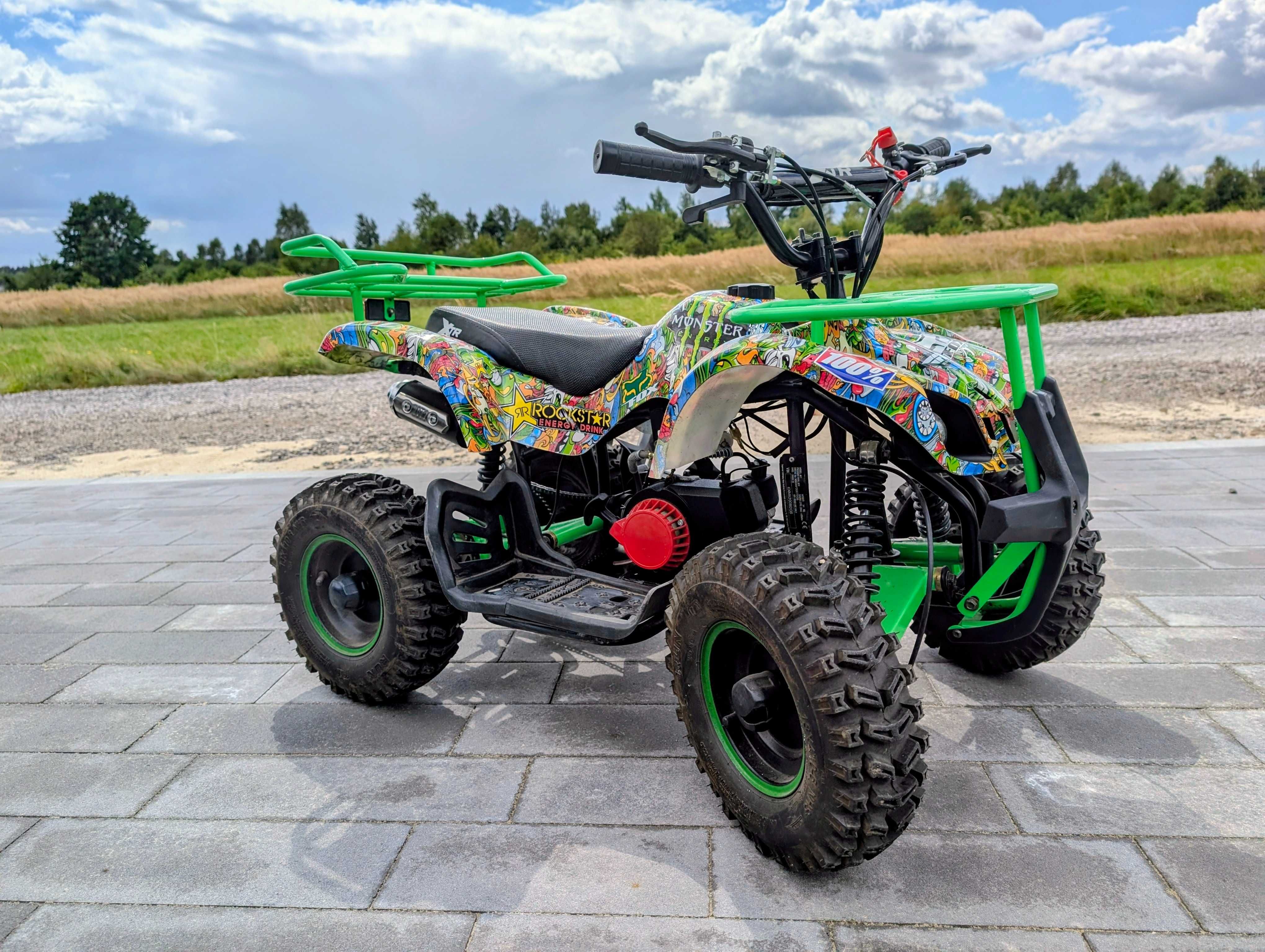 Quad dziecięcy spalinowy 2022r 50cc bdb stan