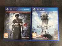 Battlefront + Uncharted 4 playstation 4