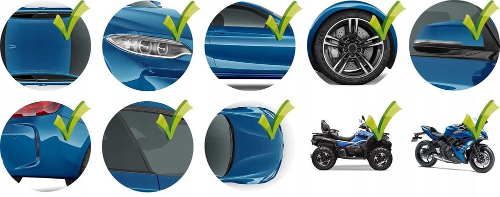 Taśma Odblaskowa Odblaski na HULAJNOGĘ ROWER na noc 5cmx 3m 300cm