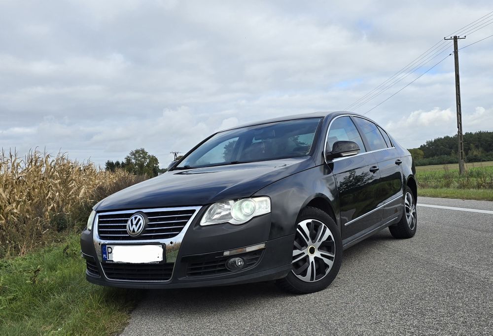 VW Passat B6 Sedan 2.0 TDi Klima Skóry Navi Tempomat Komputer Isofix
