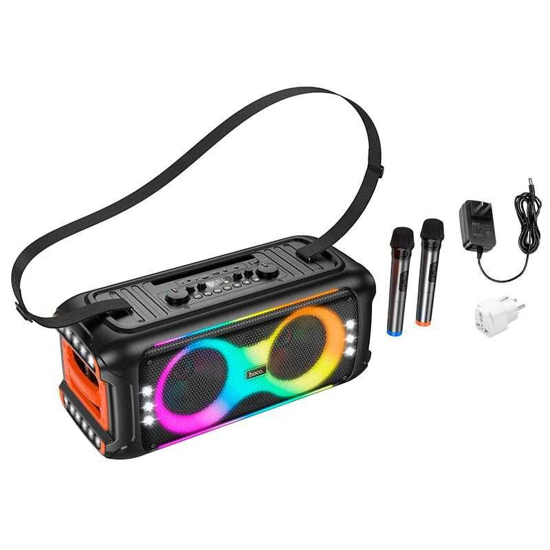 Акустика-караоке HOCO HA9 Kayman 40W 7000mAh, 2 микрофона, BT 5.4