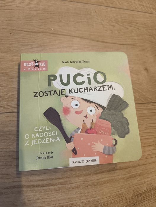 Książka Pucio zostaje kucharzem