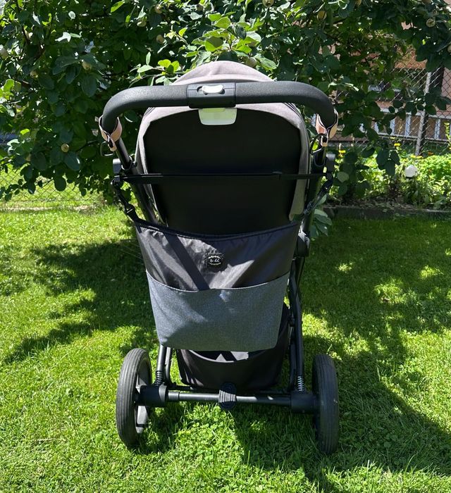 Uchwyty haczyki na torbę do wózka Cybex Priam Coya MATOWE z BLOKADĄ