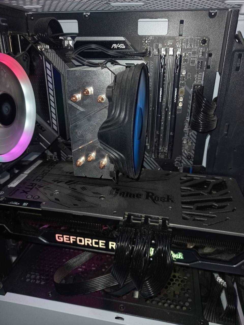 Игровой компьютер комплект Пк+Монитор клава и мышь i5-10400 RTX 3080