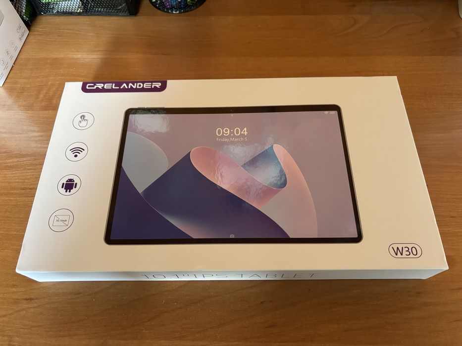 Tablet 10,1 cala Clerander Android 15 - 128 GB + 12 GB RAM + Etui NOWY