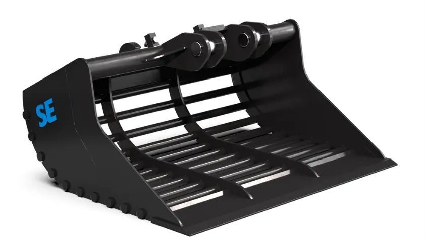 Łyżka ażurowa 150cm złącze S1 B20 Volvo Hitachi Doosan do koparki rototilt 160cm 180