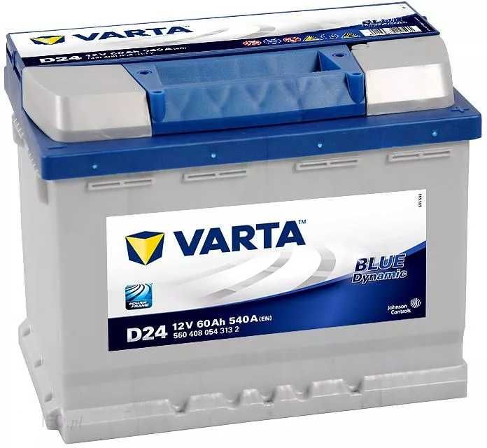 Akumulator Varta BLUE D24 60AH 540A P+ Radom WYSYŁKA