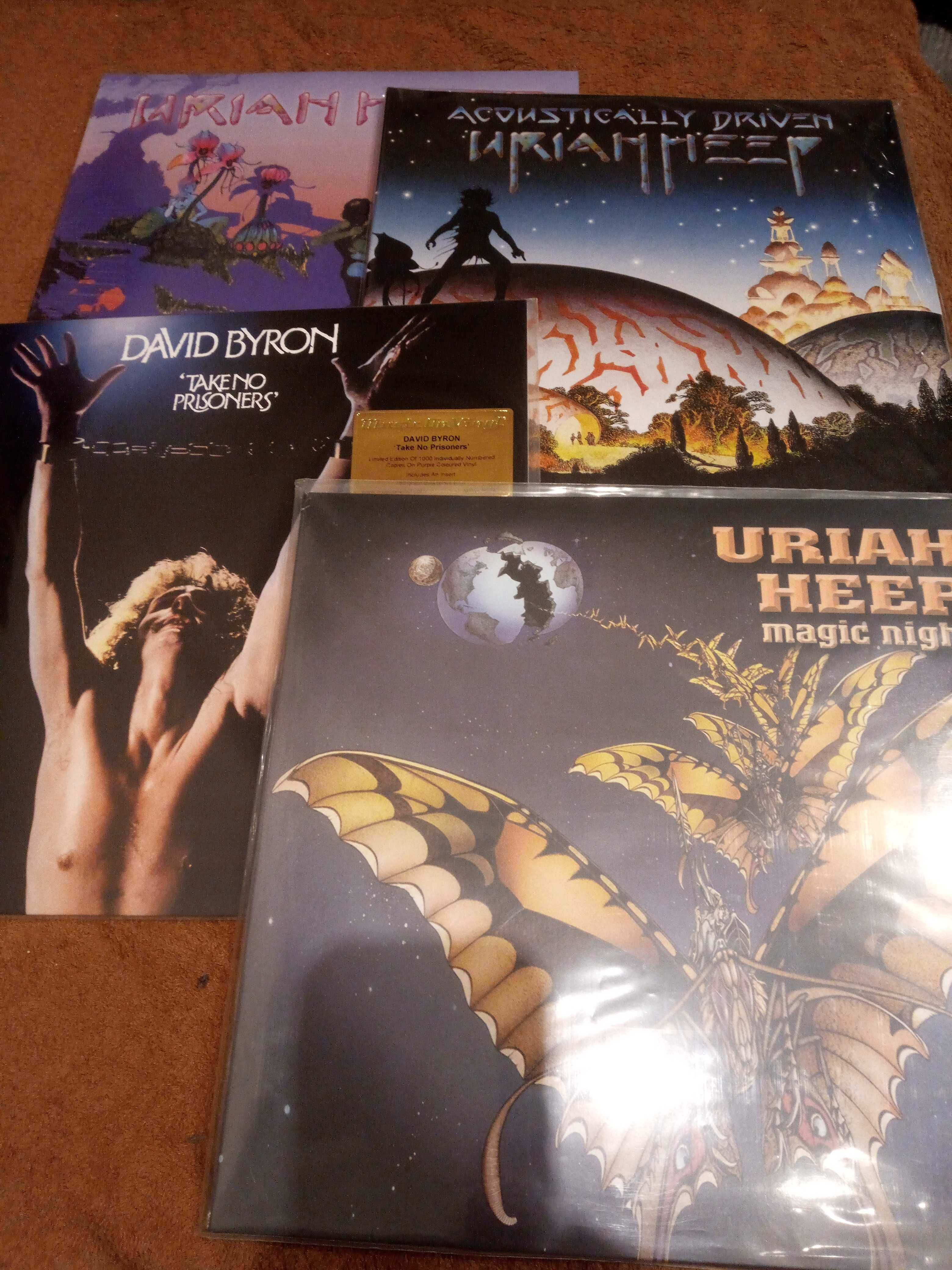 Продам 4 пластинки Uriah Heep sealed