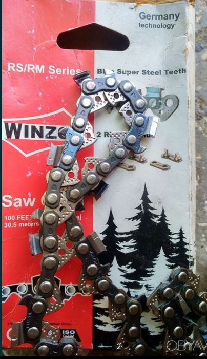 Ланцюги цепи шини для бензопилы, електропили орігінал