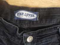 STAR LIFFES Spodnie Sztruksowe Męskie r.33