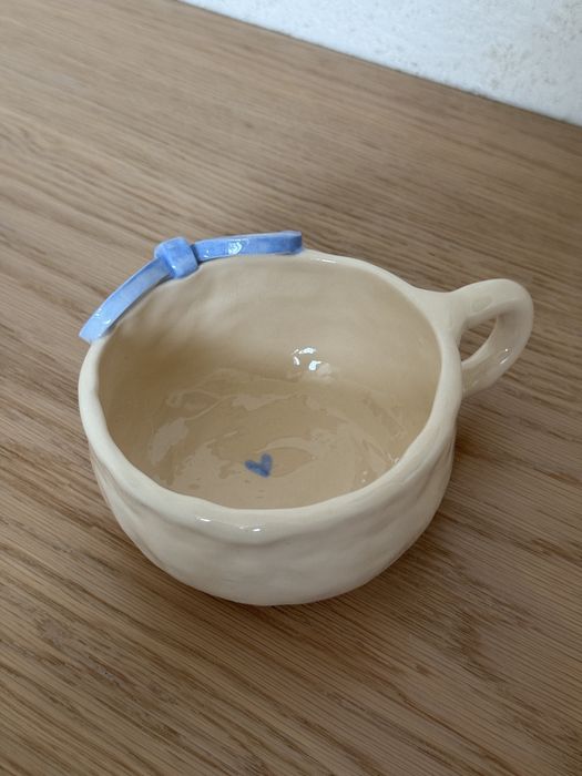 Kubek ceramiczny Ginger Jullie ze wstążką
