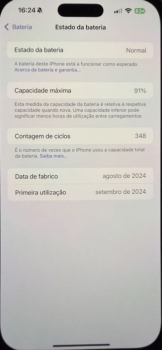 iPhone 16 Pro Max branco 512GB