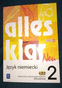 Nowy podręcznik do nauki język niemiecki Alles klar 2