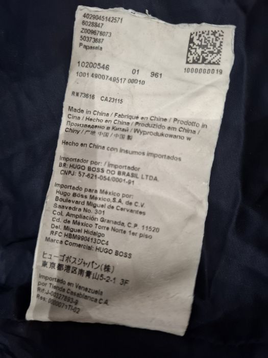 Kurtka damska zimowa naturalnego puchu Hugo Boss