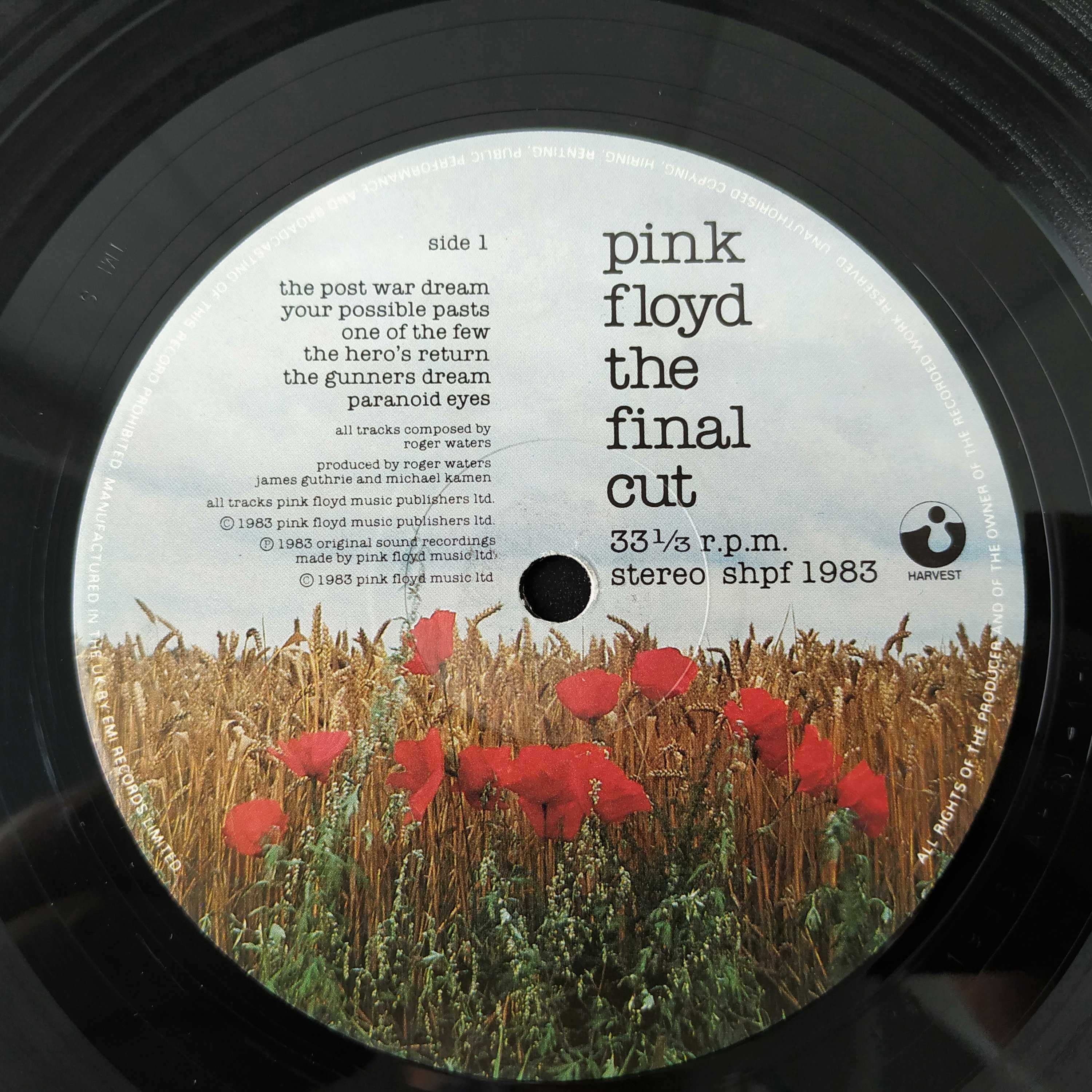 Pink Floyd – The Final Cut 1983 1st UK Edition