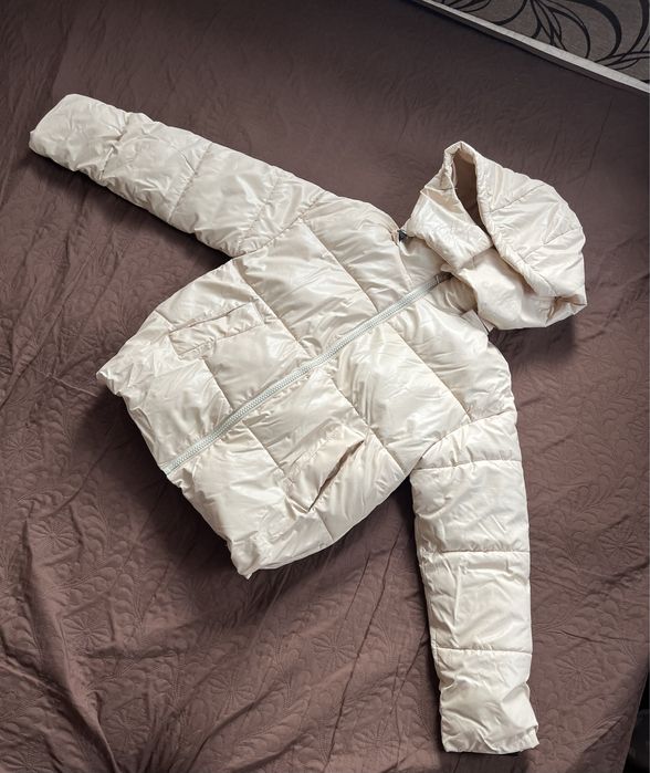 Куртка зимова бежева