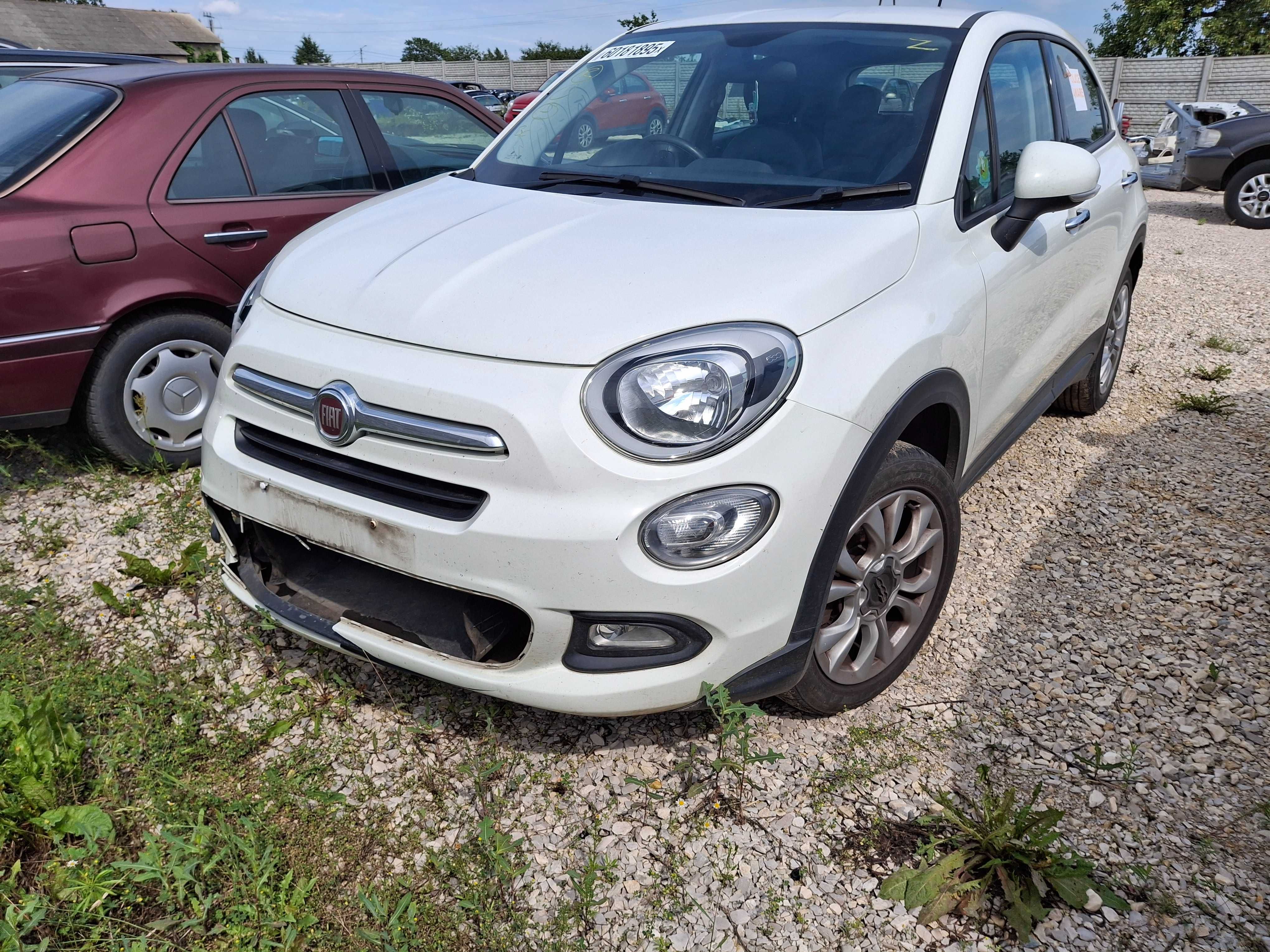 fiat 500x 296 maska błotnik lampa drzwi klapa zderzak silnik 1.6 felgi