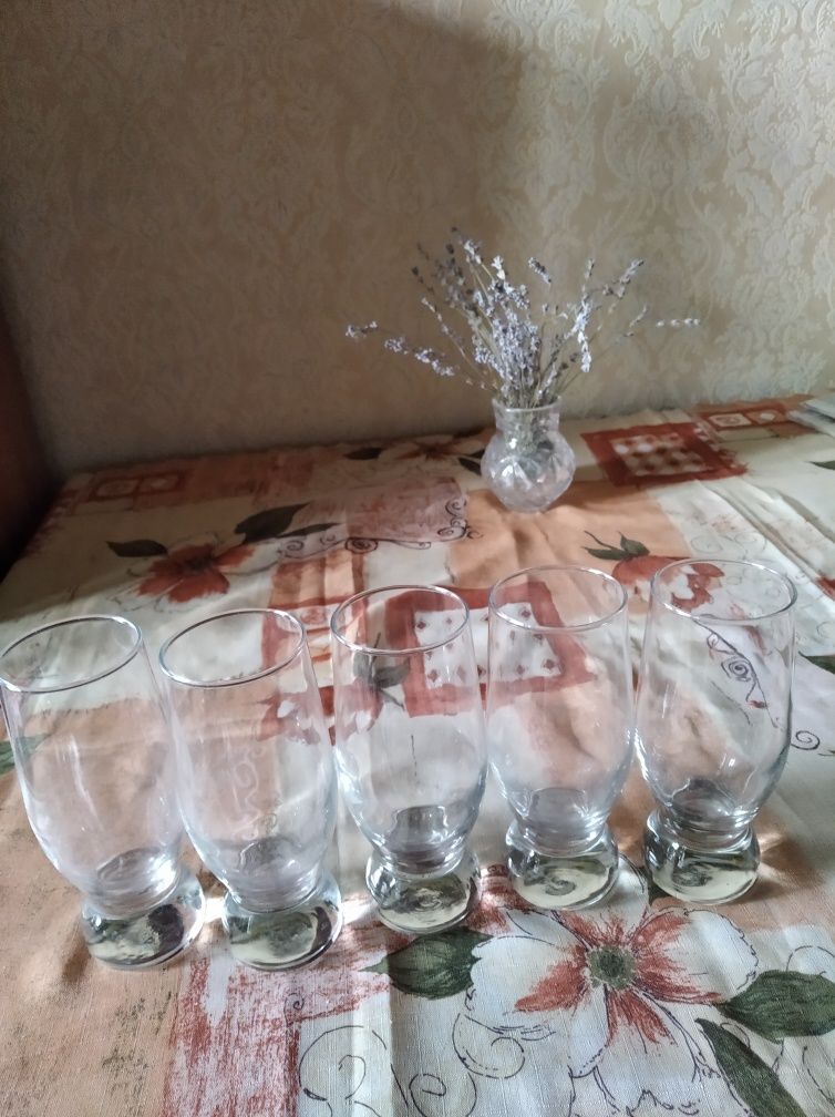 Стаканы стеклянные