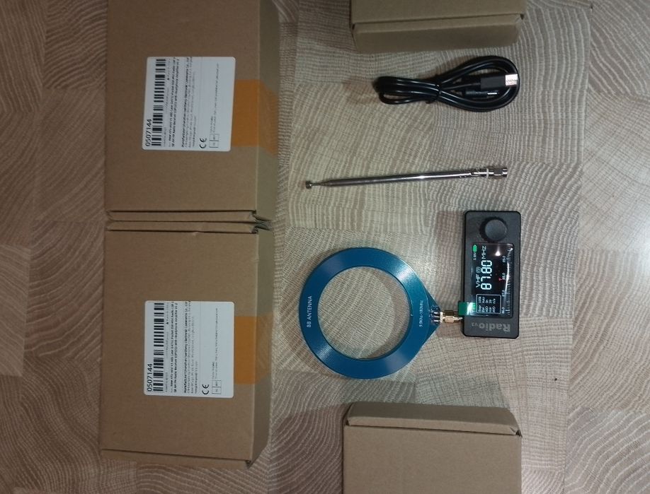 Радіоприймач Всехвильовий ATS mini V3 (SI4732) 0,5-108 Мгц Am/Fm/Ssb