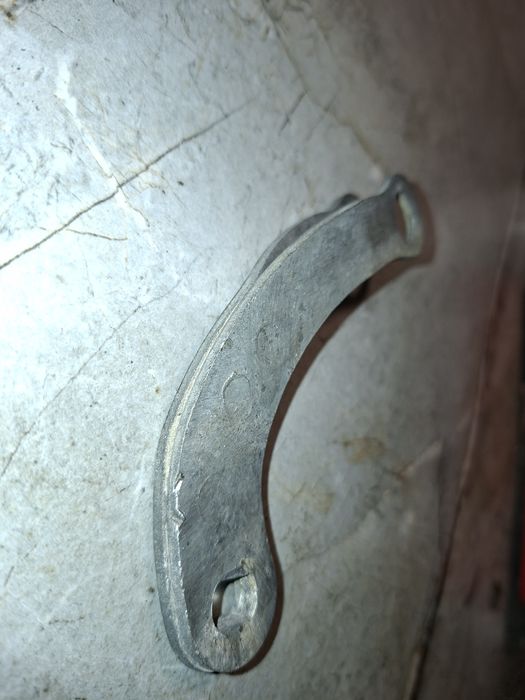 Oryginalny z epoki dzwignia bębna hamulca kola tyl wsk 125 175 b3 jedn