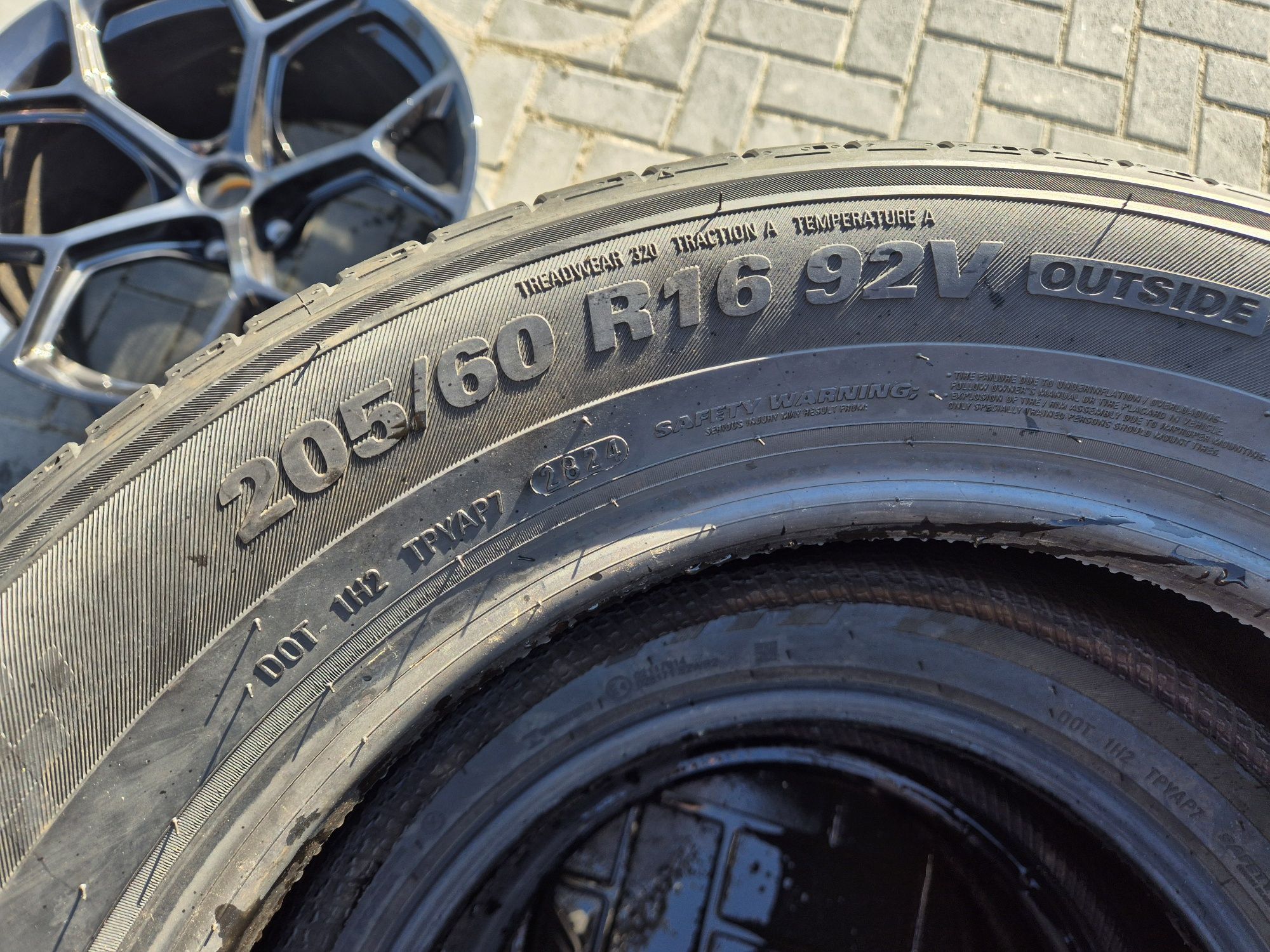 Kumho 205/60/16 rok 2024 Nowe cena za 4szt letnie Super Cena