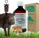 Hukinol 500 ml - zestaw z pipetą, dyspenserami i gazikami