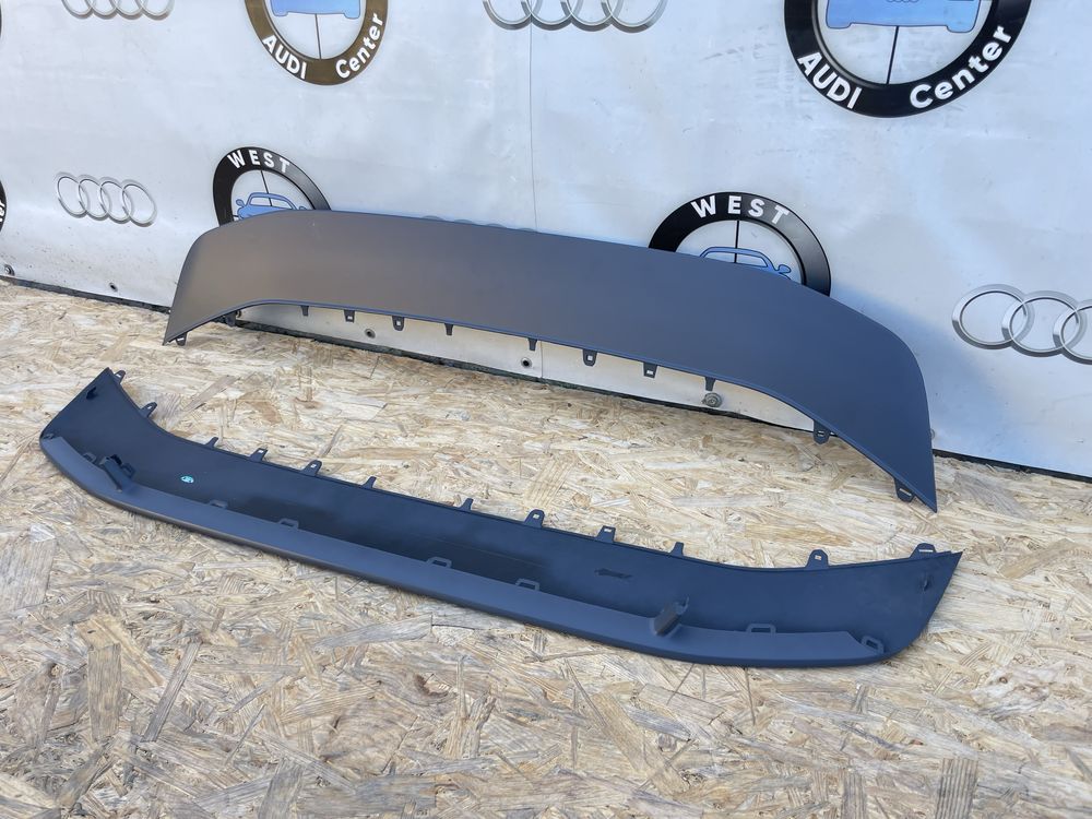 Audi A4 B9 Rest накладка бампера Ауді А4 Б9 рест губа бампера