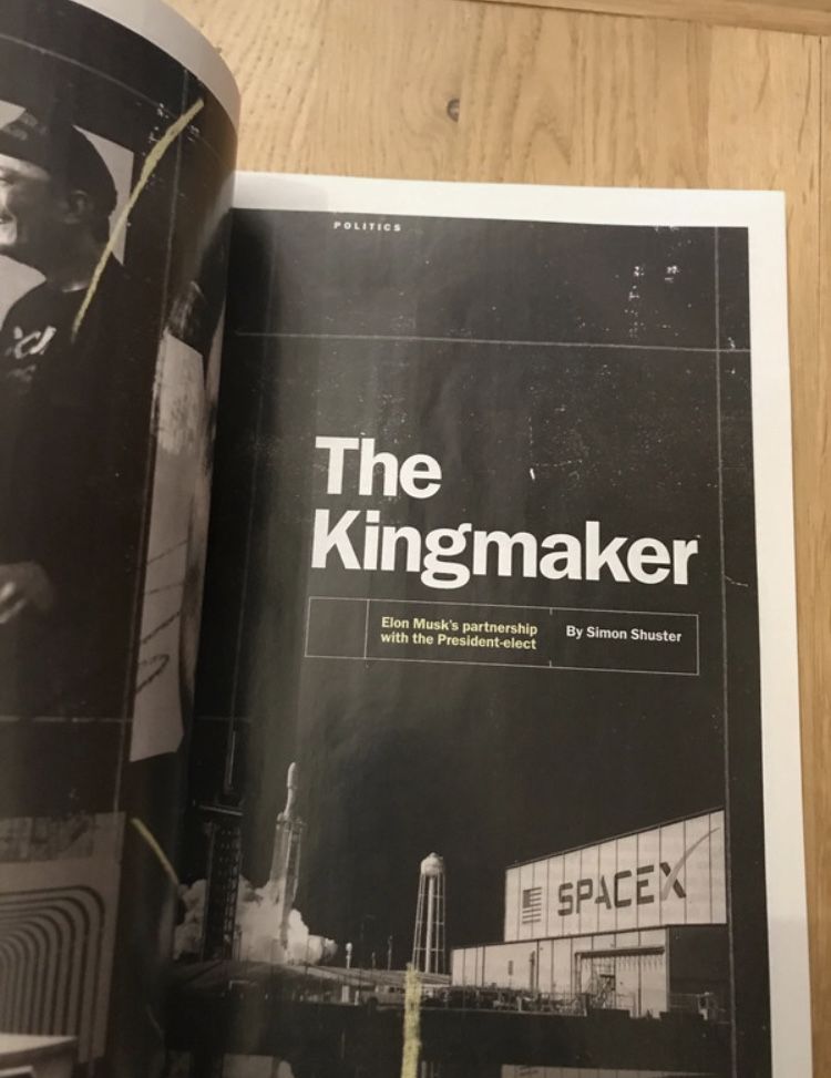 TIME magazyn Citizen Musk 12/2024