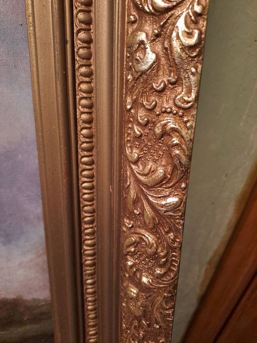 Картина Бабака Вячеслав Петрович в раме на миллион .1992 года