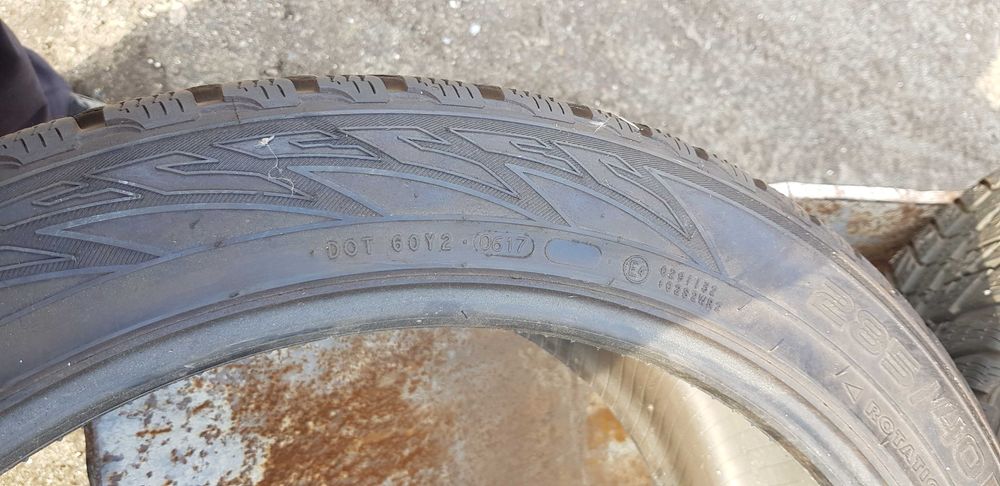 Opony Nokian 4x285/40 R21.