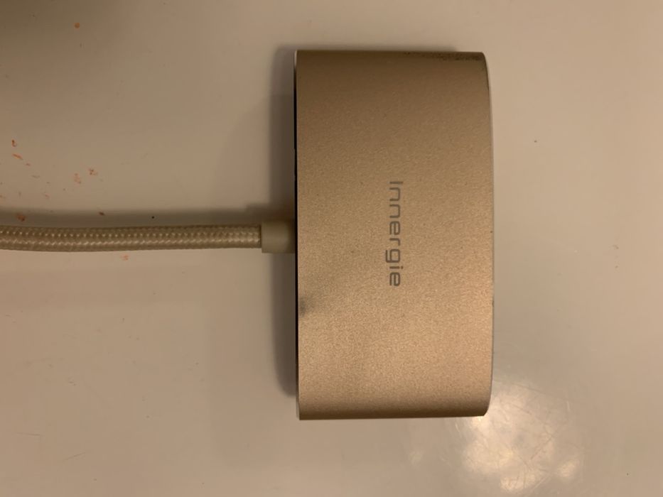 Adapter Innergie MagiCable Gold - adapter USB-C na HDMI + USB 3.0
