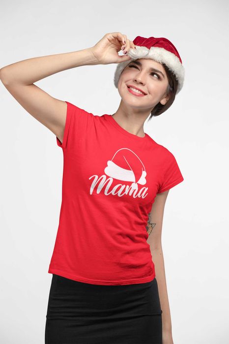 Świąteczna koszulka dla mamy | prezent | 100% bawełny | jakość Aradena