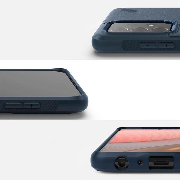 Ringke Onyx wytrzymałe etui pokrowiec Samsung Galaxy A72 4G szary