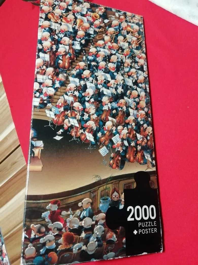 Puzzle 2000 peças orchestra Loup