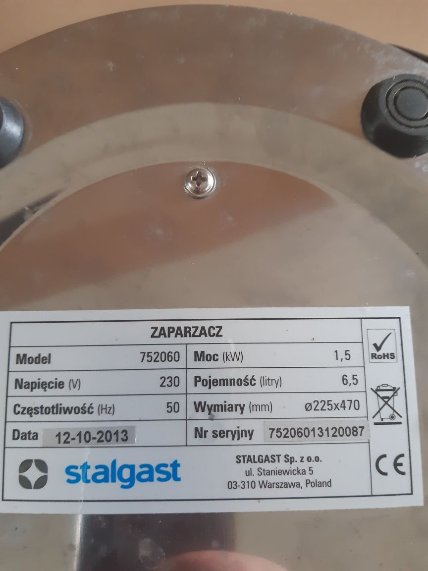 Taboret gazowy gastronomiczny 9 kw