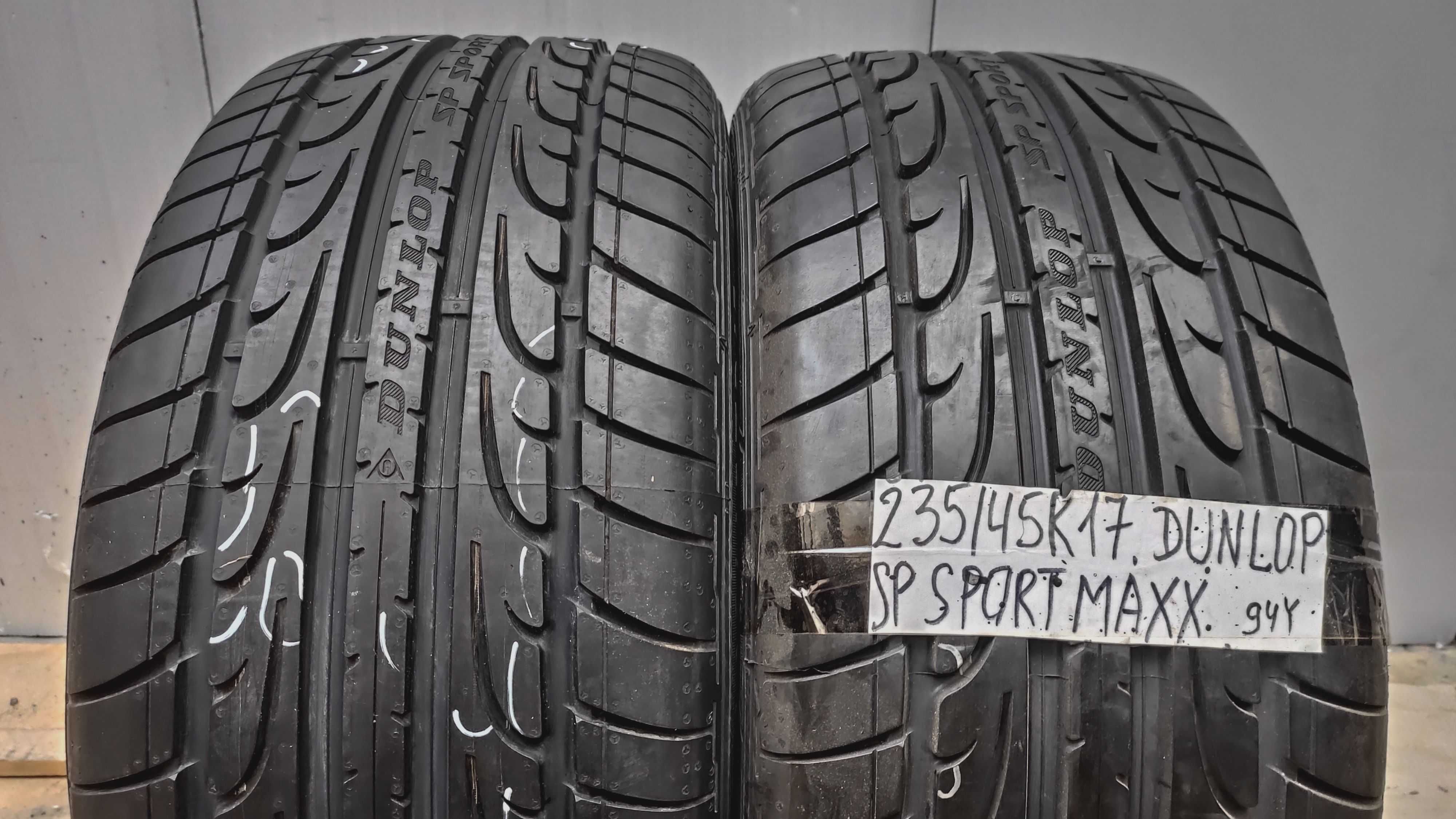 шини 235/45 R17 Dunlop Sport Maxx . 99%. Німеччина. Зима