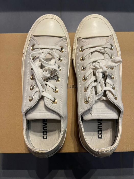 Skórzane trampki Converse rozmiar 37,5