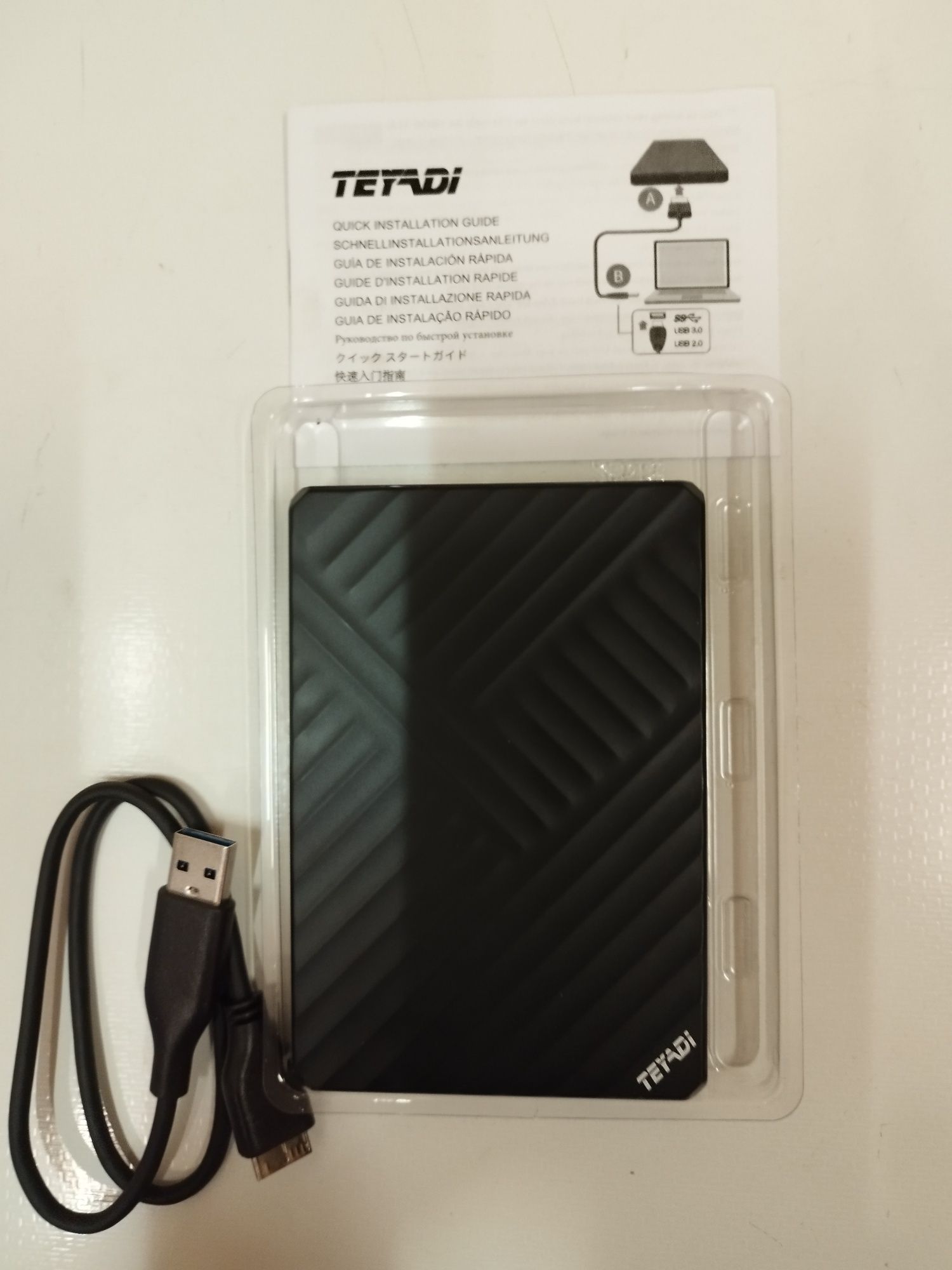 Внешний жёсткий диск TEYADI 500GB