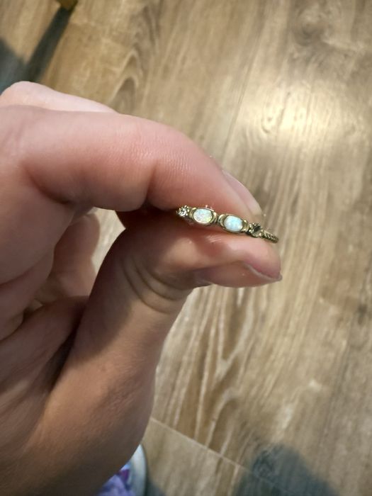 Pierścionek lunar destiny z opalem