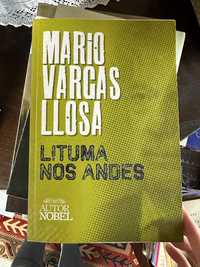 livro Lituma nos Andes de Mario Vargas Llosa.