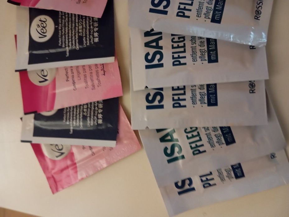 Isana i veet 14 chusteczek po depilacji