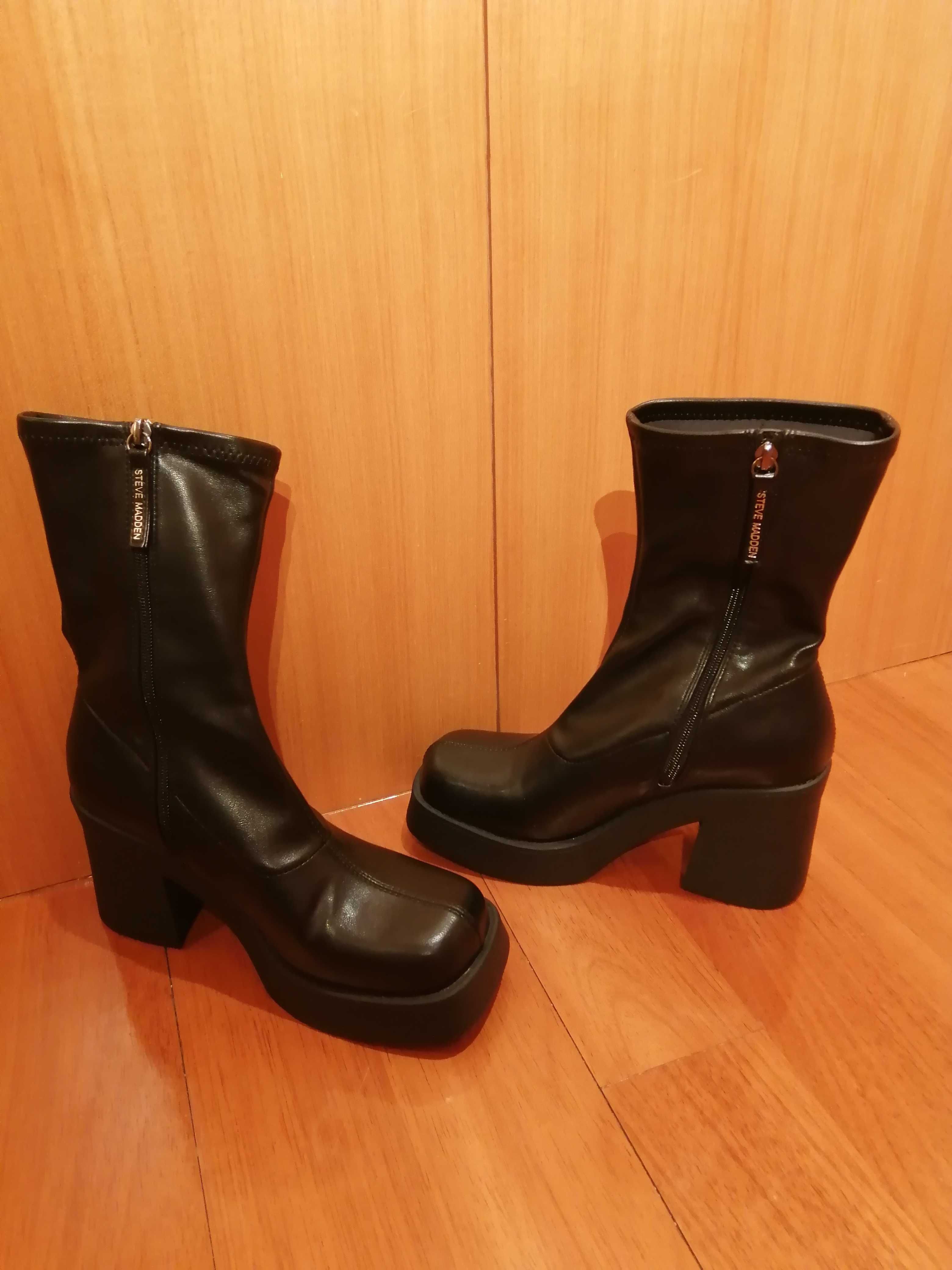 Botins Steve Madden (tamanho 39) - novos