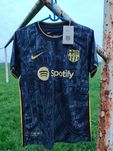Koszulka Piłkarska FC Barcelona czarna rozmiar M