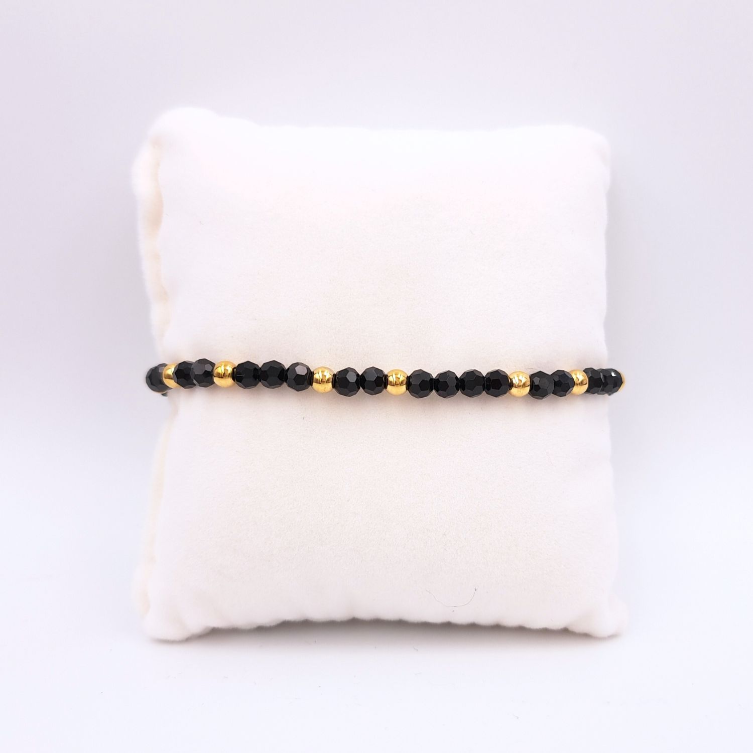 Bransoletka na sznurku z beads i kuleczkami Stal chirurgiczna