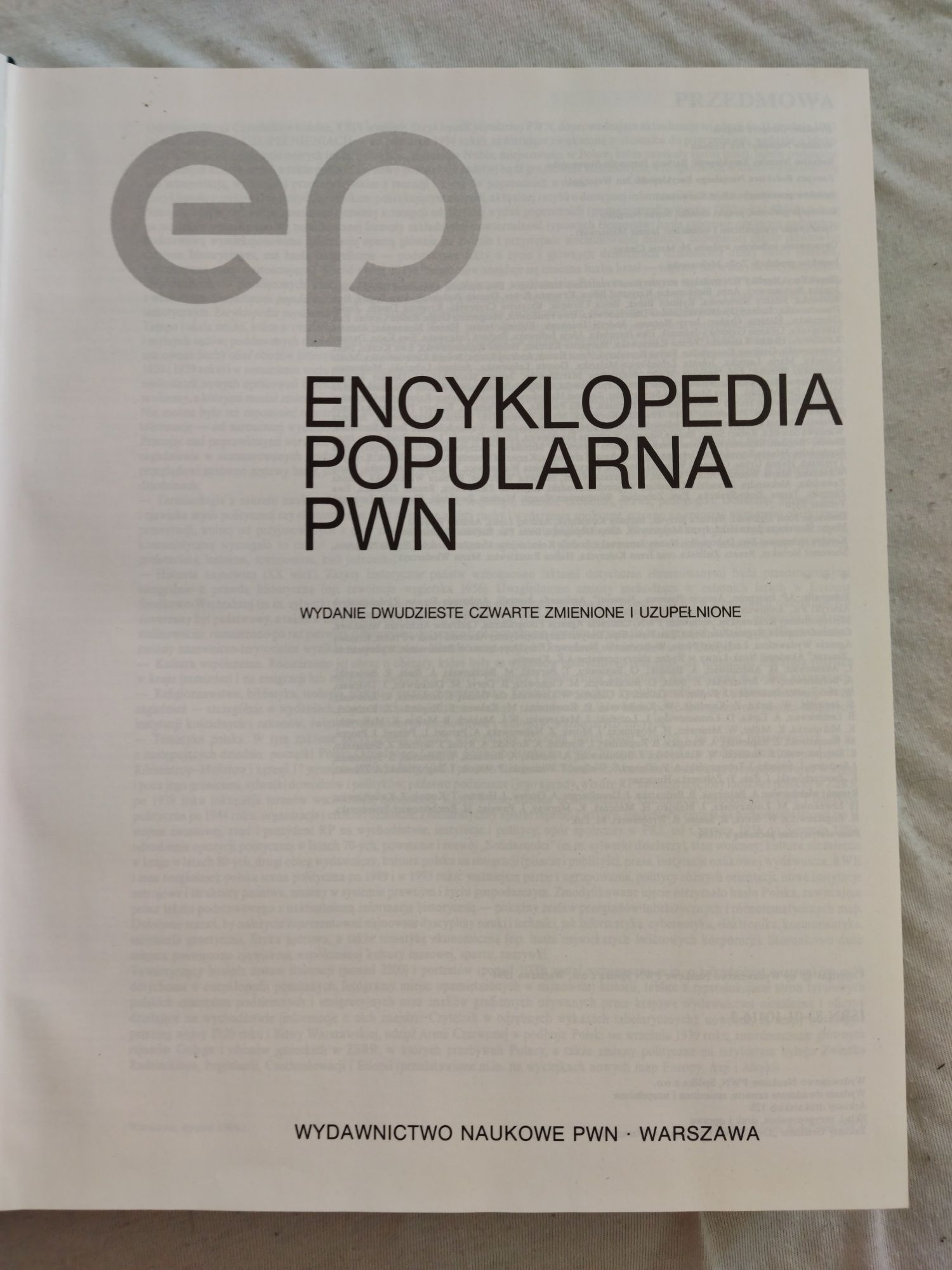 Encyklopedia Popularna PWN 1994