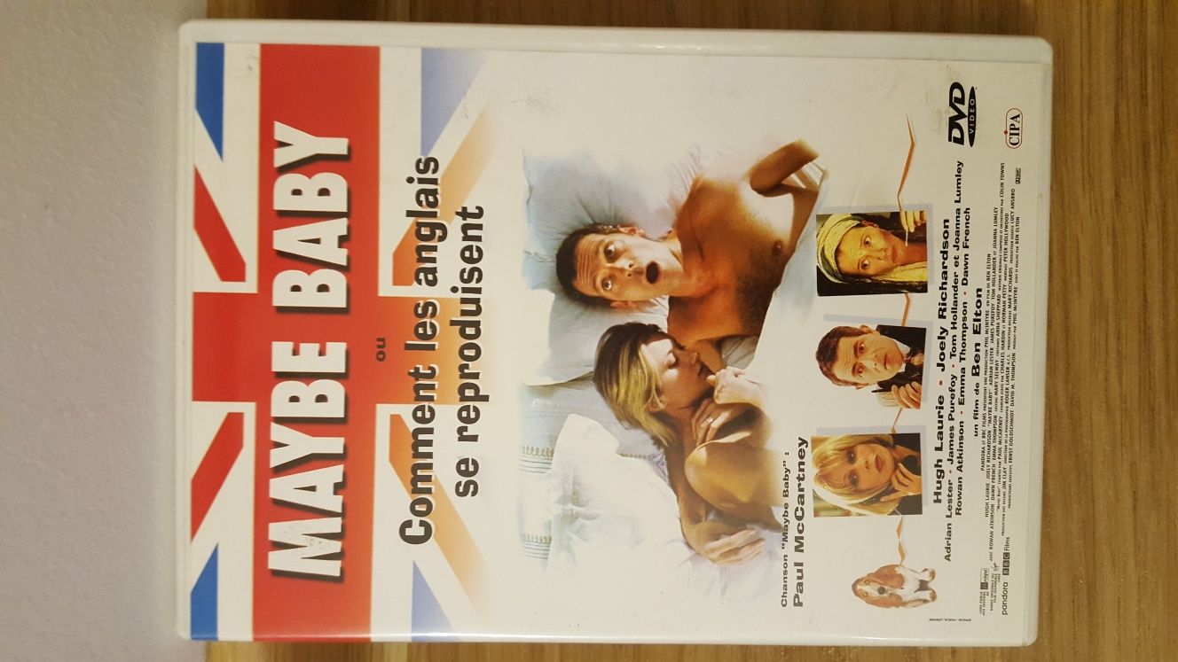 DVD "Maybe baby" film eng fr angielski francuski komedia romans