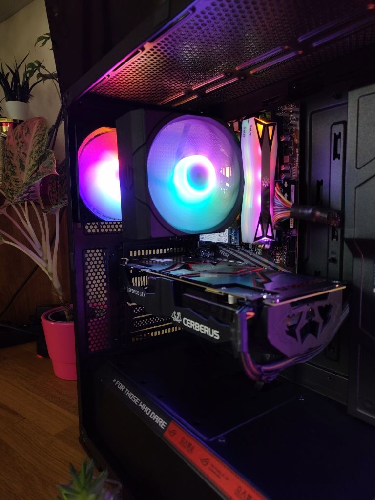 Komputer Gamingowy R5 5600 / GTX 1070Ti / 16GB RGB / 512GB SSD