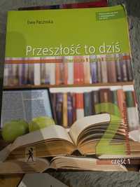 Książka podręcznik do polskiego przeszłość to dziś czesc 1 i 2