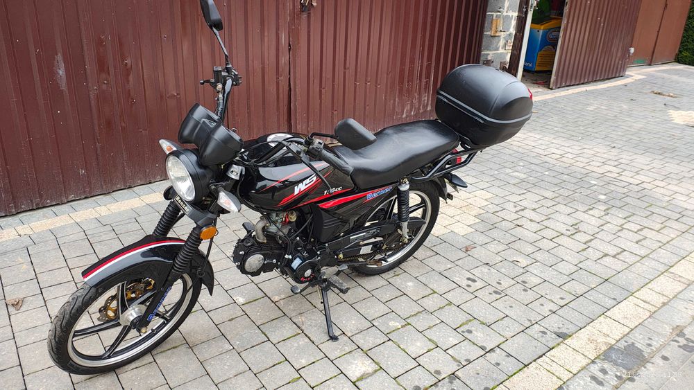 Motocykl WS 125 Benzer Możliwy transport