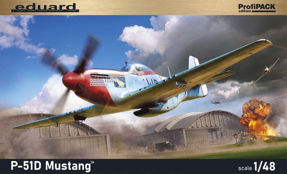 Eduard 82102 P-51D Mustang ProfiPack Edition 1/48  model do sklejania